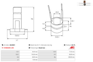 Collecteur ASL9041
