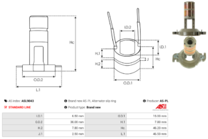 Collecteur ASL9043