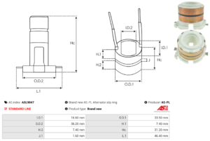 Collecteur ASL9047