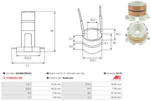 Collecteur ASL9047(BULK)