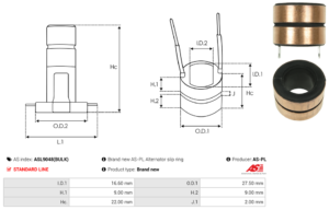 Collecteur ASL9048(BULK)