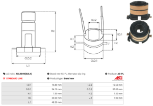 Collecteur ASL9049(BULK)