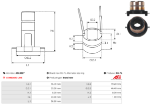Collecteur ASL9027
