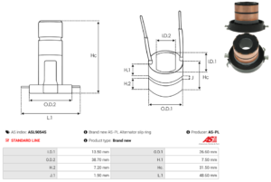 Collecteur ASL9054S
