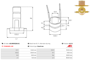 Collecteur ASL9055S(BULK)