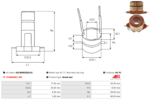 Collecteur ASL9056S(BULK)