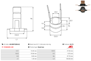 Collecteur ASL9057S(BULK)