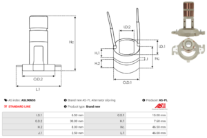 Collecteur ASL9065S