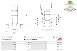 Collecteur ASL9066S
