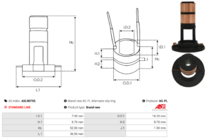 Collecteur ASL9075S