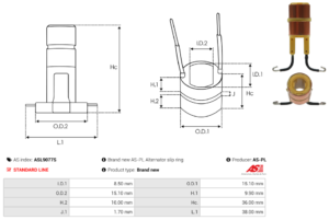Collecteur ASL9077S