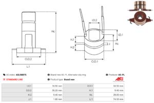 Collecteur ASL9087S