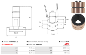 Collecteur ASL9006(BULK)