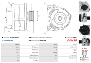 Alternateur A6781(DENSO)