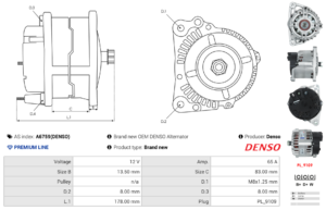 Alternateur A6759(DENSO)