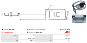 Sonde NOX NOX9095