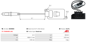 Sonde NOX NOX9003