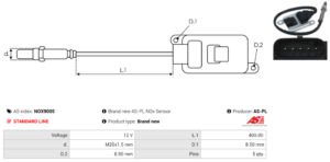 Sonde NOX NOX9005
