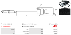 Sonde NOX NOX9008
