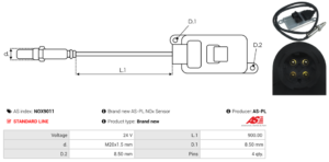 Sonde NOX NOX9011