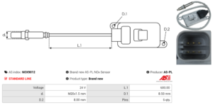 Sonde NOX NOX9012
