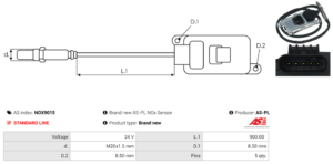 Sonde NOX NOX9015