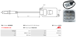 Sonde NOX NOX9020