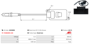 Sonde NOX NOX9098