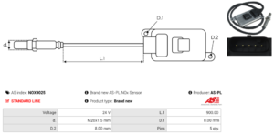 Sonde NOX NOX9025