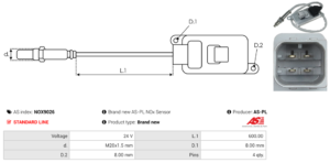 Sonde NOX NOX9026