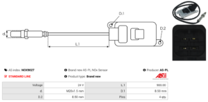 Sonde NOX NOX9027