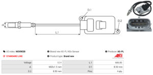 Sonde NOX NOX9028