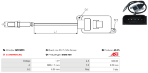 Sonde NOX NOX9099