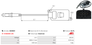Sonde NOX NOX9031