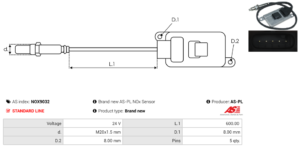 Sonde NOX NOX9032