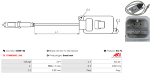 Sonde NOX NOX9192