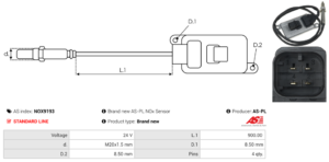 Sonde NOX NOX9193