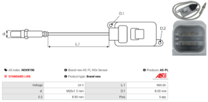 Sonde NOX NOX9196