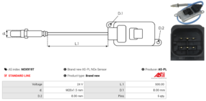 Sonde NOX NOX9197