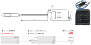 Sonde NOX NOX9198