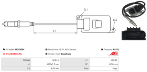 Sonde NOX NOX9204