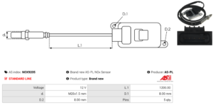 Sonde NOX NOX9205