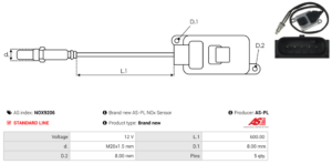 Sonde NOX NOX9206