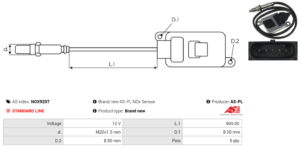 Sonde NOX NOX9207
