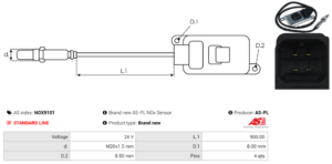 Sonde NOX NOX9101