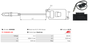 Sonde NOX NOX9208