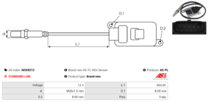 Sonde NOX NOX9212