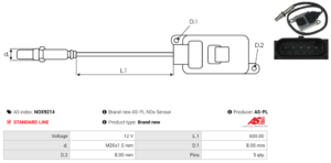 Sonde NOX NOX9214