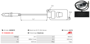 Sonde NOX NOX9215