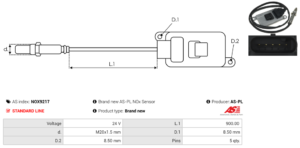 Sonde NOX NOX9217